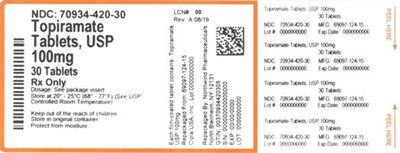 70934 420 30 Master Bottle Label Approval   Rev A 08 19